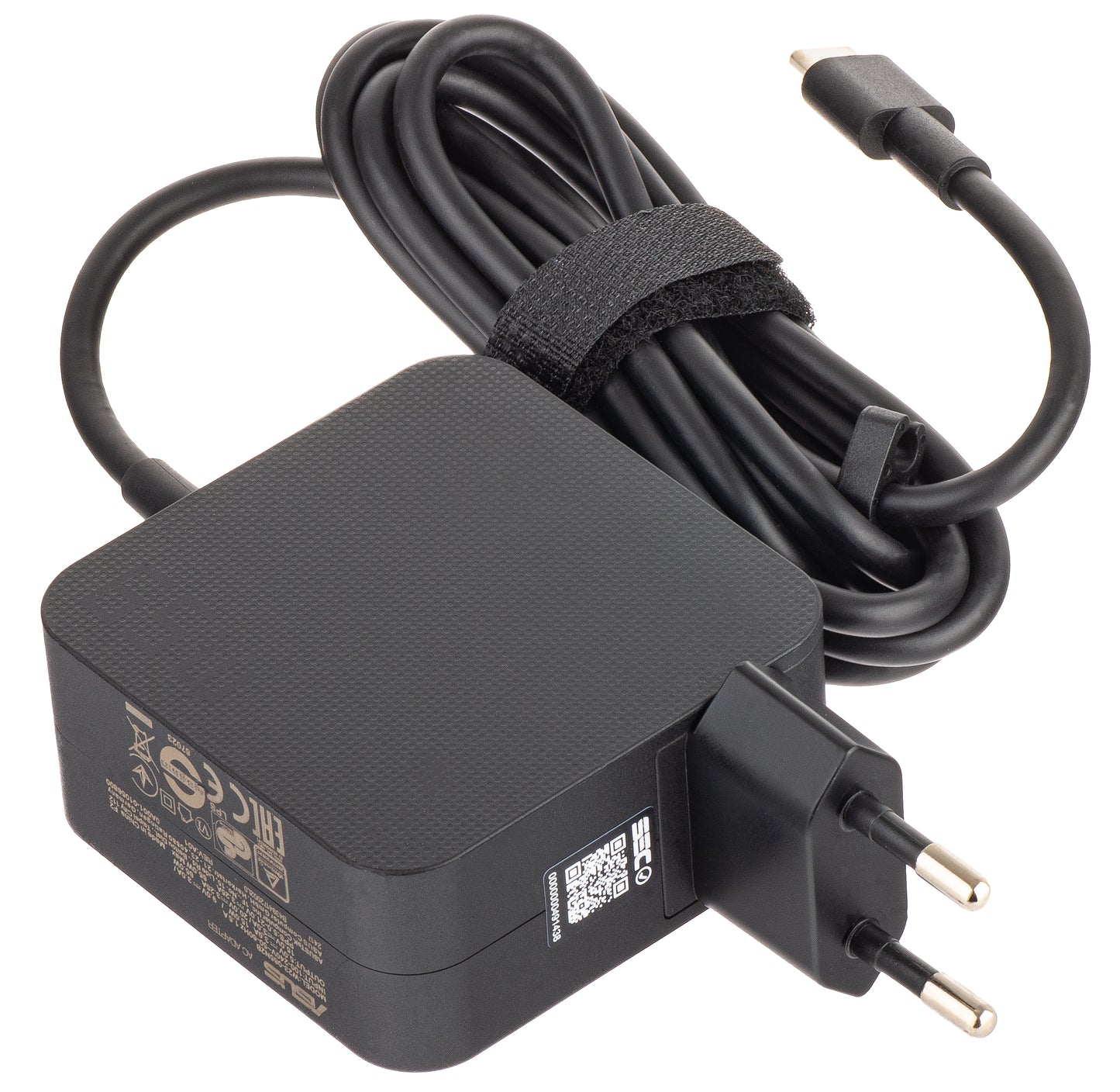 Chargeur Asus GA502IU / M3500QC, 65W, 20V, USB-C, Noir 0A001-00892400 