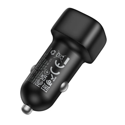 Auto-oplader Borofone BZ34 Cloud, 18W, 3A, 1 x USB-A, Zwart