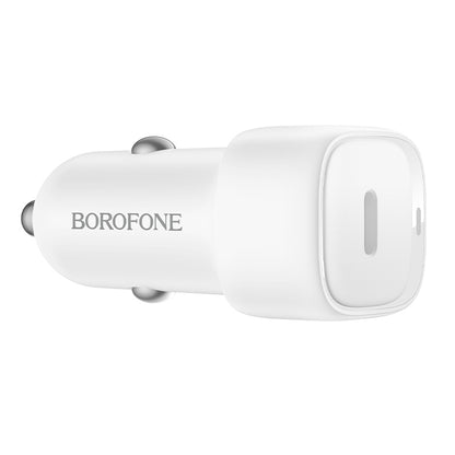Auto-oplader Borofone BZ34A Cloud, 20W, 3A, 1 x USB-C, Wit