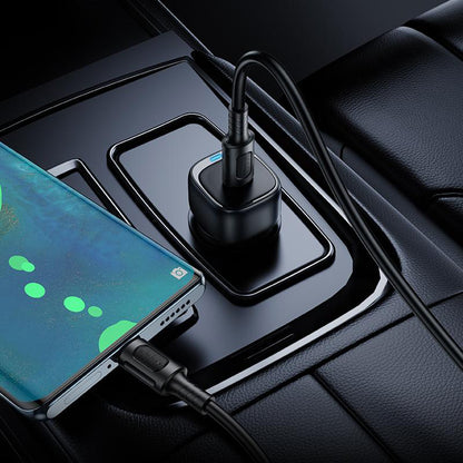 Chargeur de voiture Borofone BZ34A Cloud, 20W, 3A, 1 x USB-C, Noir