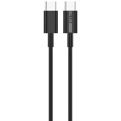 Autolader met USB-C kabel BLUE Power BCC50, 33W, 3A, 1 x USB-A - 1 x USB-C, Zwart