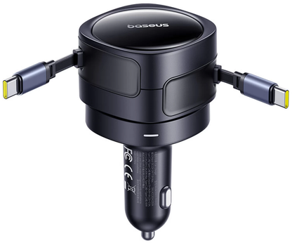 Baseus Enjoyment Max Autoladegerät mit USB-C-Kabel, 60 W, Schwarz C00035507121-01