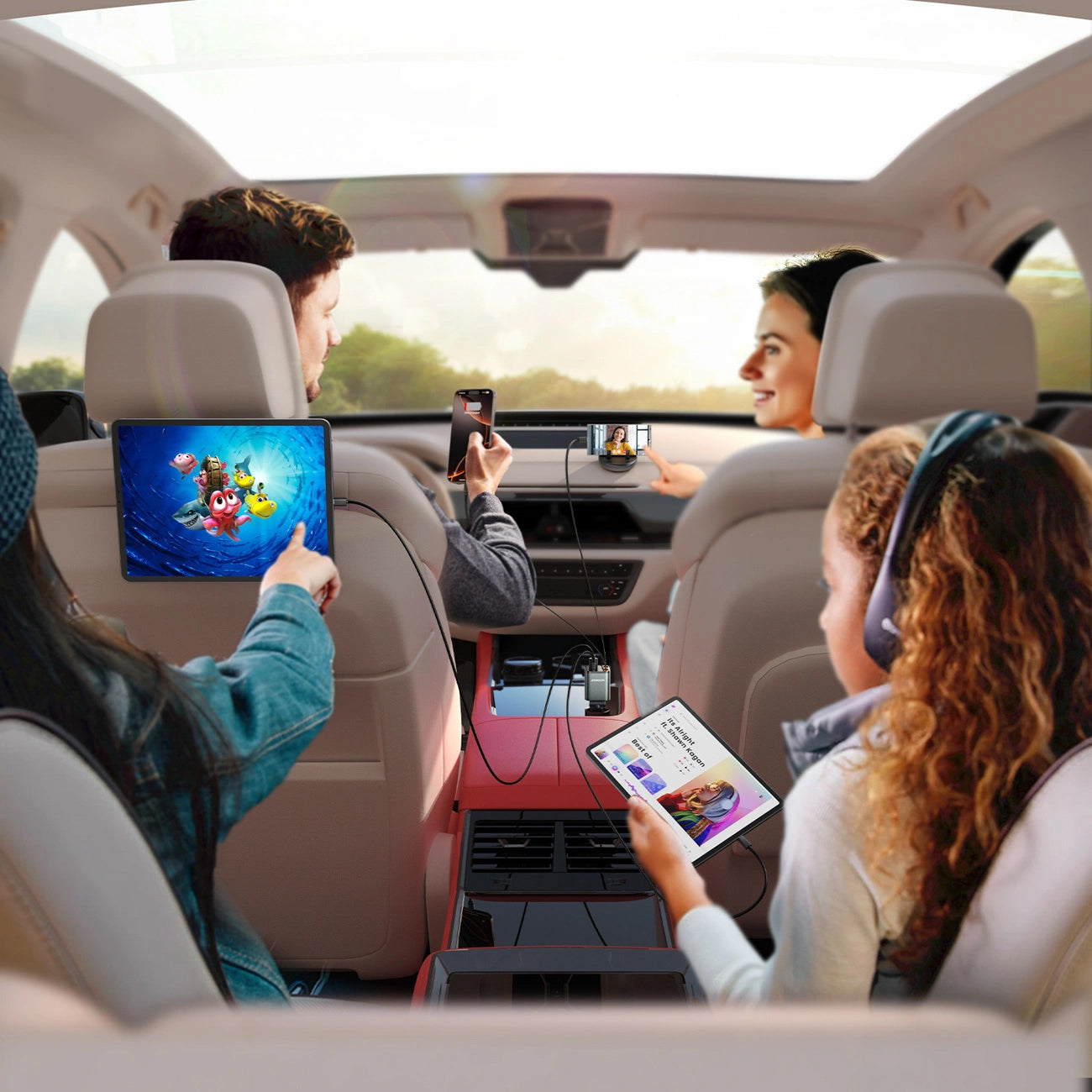 Autolader met USB-C / Lightning Kabel Joyroom JR-CCL05, 30W, 3A, 1 x USB-A - 1 x USB-C, Gri