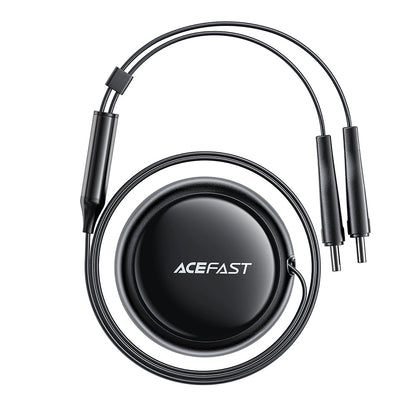 Auto-oplader met USB-C kabel Acefast B13, 53W, 3A, 1 x USB-A, Zwart