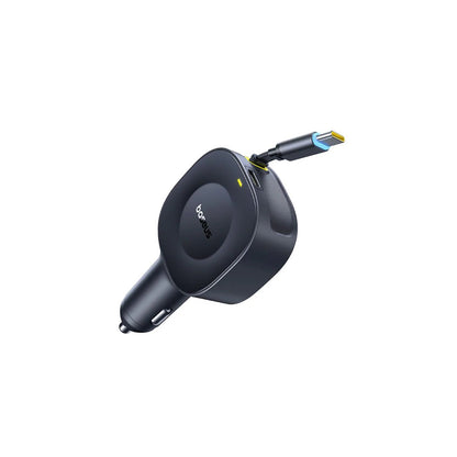 Auto-Ladegerät mit USB-C Kabel Baseus PrimeTrip VR2, 30W, 3A, 1 x USB-C, Schwarz C0206400