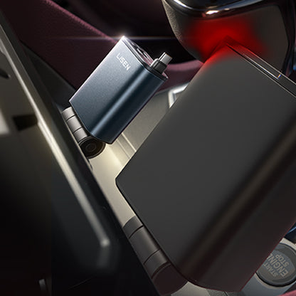 Auto-Ladegerät mit USB-C Kabel Lisen, 57W, 3A, 1 x USB-A - 1 x USB-C, Schwarz YL0325010016