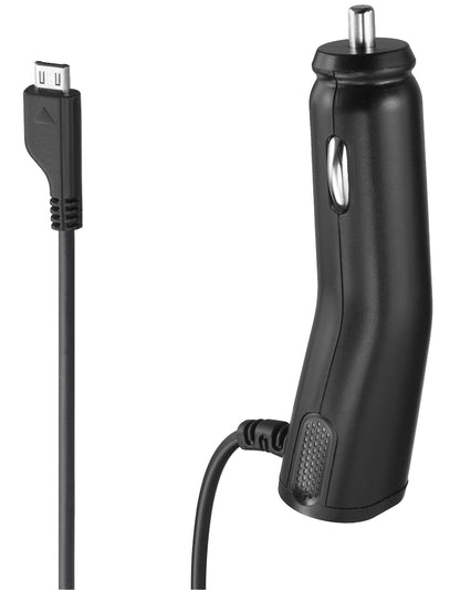 Chargeur de voiture filaire Samsung microUSB, 3,5W, 0,7A, noir, reconditionné ACADU10CBECSTD