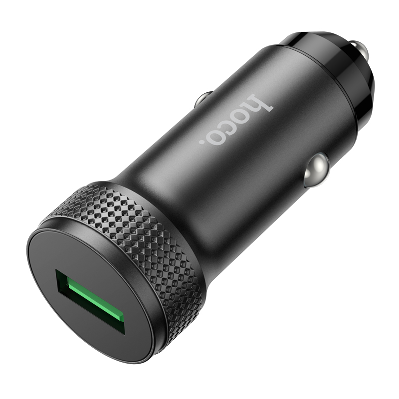 Auto-Ladegerät HOCO Z49A, 18W, 3A, 1 x USB-A, Schwarz