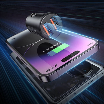 Chargeur de voiture McDodo CC-2950 Cool, 15.5W, 3.1A, 2 x USB-A, Noir