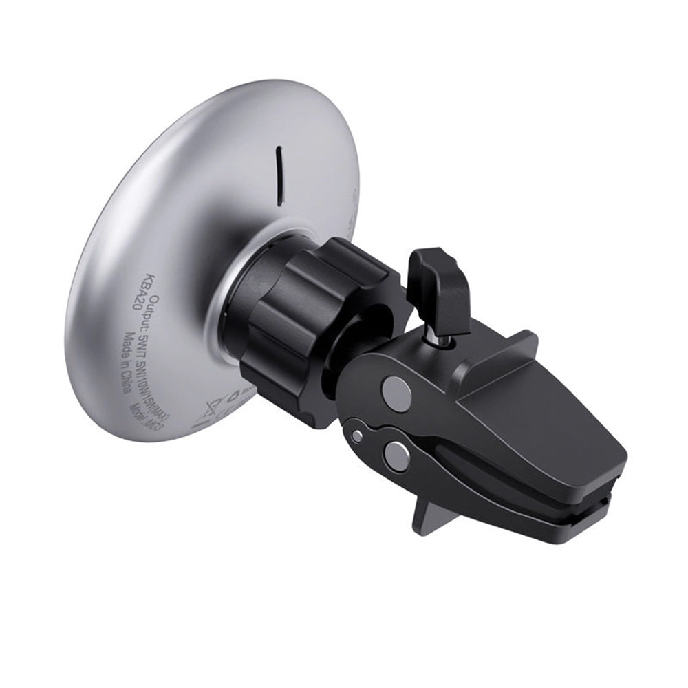 Chargeur Auto Sans Fil Acefast D3, 15W, 1.67A, Argenté