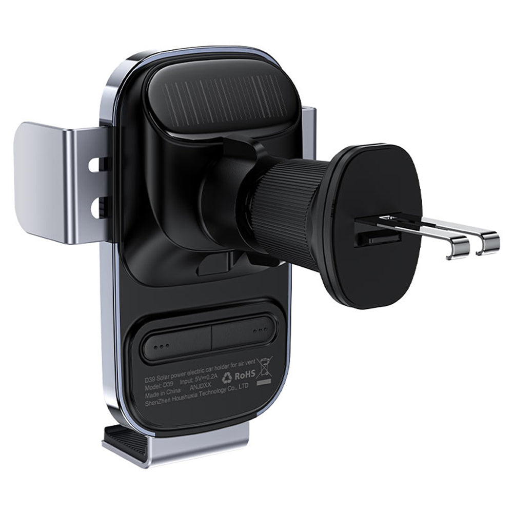 Auto Wireless-Ladegerät Acefast D39 mit Solarpanel, 15W, 1.67A, Schwarz