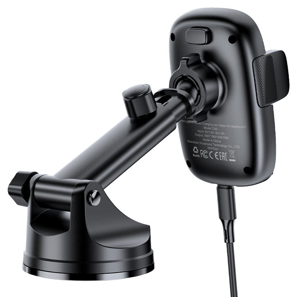 Kfz-Wireless-Ladegerät Acefast D49, 15W, 1.67A, Schwarz