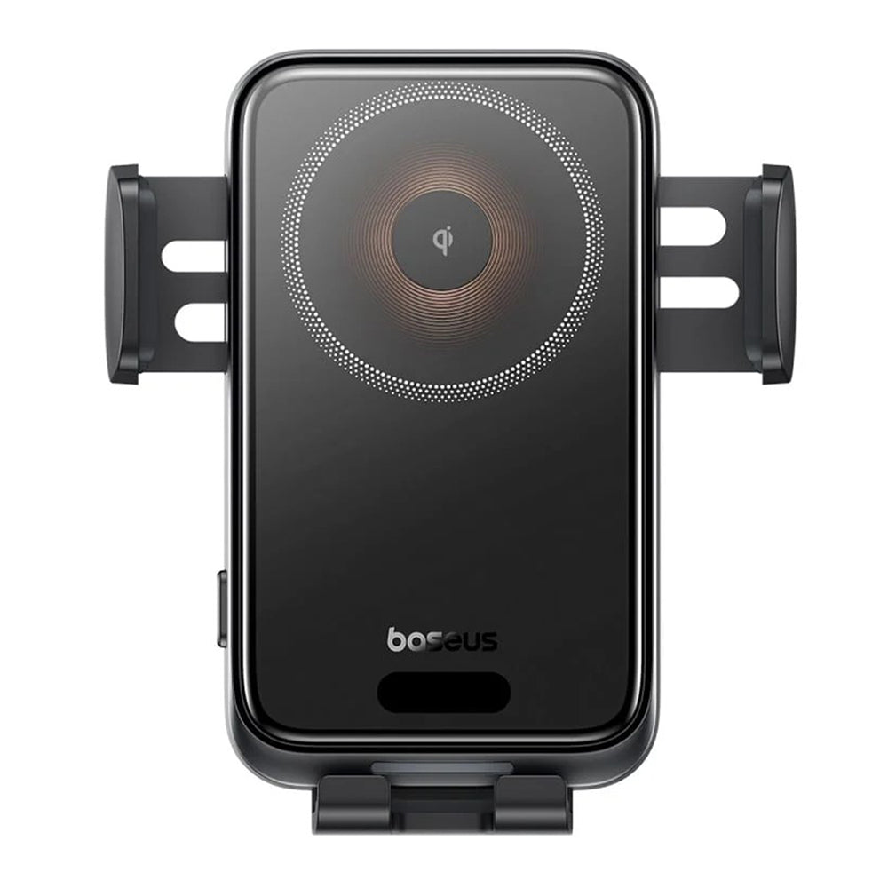Baseus Wisdom Pro Vent Draadloze Auto Oplader, 15W, 1.67A, Zwart C40381501123-00