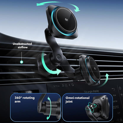 ESR Kfz-Wireless-Ladegerät, 25W, Schwarz