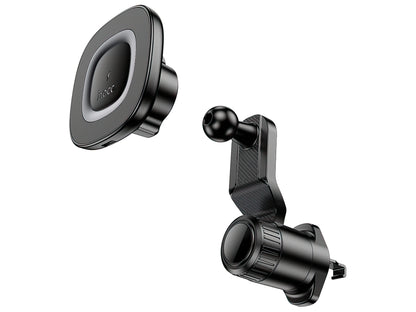 Draadloze Auto Oplader HOCO HW30, 15W, 1.67A, Zwart