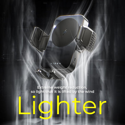 Draadloze Auto Oplader Lisen W605, 15W, 1.67A, Zwart YL0225030014