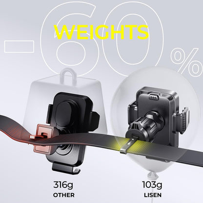 Draadloze Auto Oplader Lisen W605, 15W, 1.67A, Zwart YL0225030014