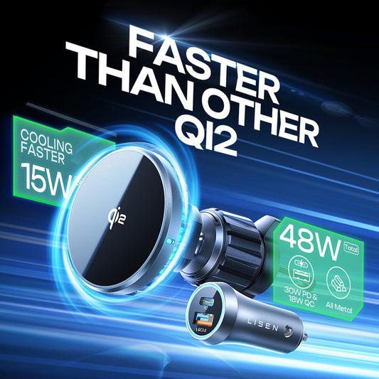 Auto Wireless Ladegerät Lisen W701, 15W, 1.67A, Schwarz YL0224060042