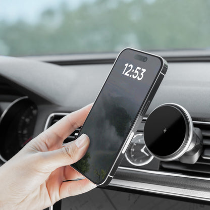 Draadloze Auto Oplader Proove Magic Circle, 15W, 1.67A, Zilver WHMC15020006