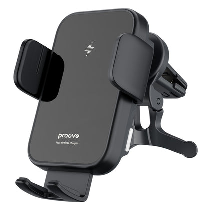 Auto Wireless Ladegerät Proove Triple Clamp, 15W, 1.67A, Schwarz WHTC15010001