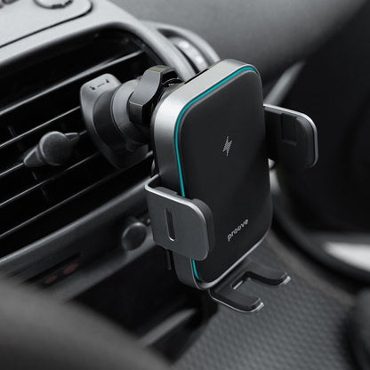 Auto Wireless Ladegerät Proove Triple Clamp Pro, 15W, 1.67A, Grau WHTP15010004