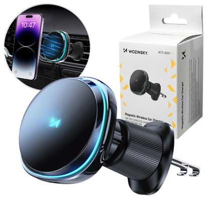 Kfz-Wireless-Ladegerät WZK WCT5-Q6S2Y, 15W, 1.67A, Schwarz