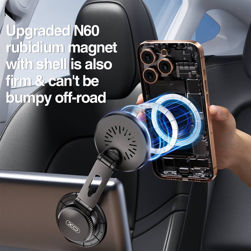 Draadloze Auto Oplader XO Design CX036, 15W, 1.67A, Zwart