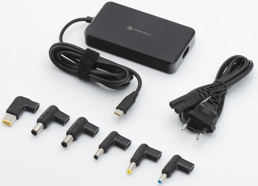 Forcell F-Energy E856 oplader, 65W, Zwart