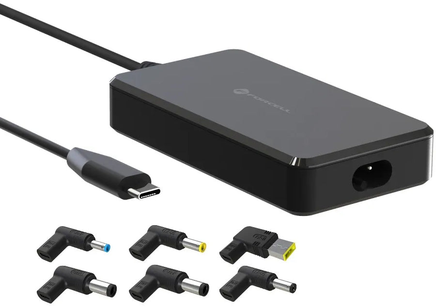 Chargeur Forcell F-Energy E856, 65W, Noir