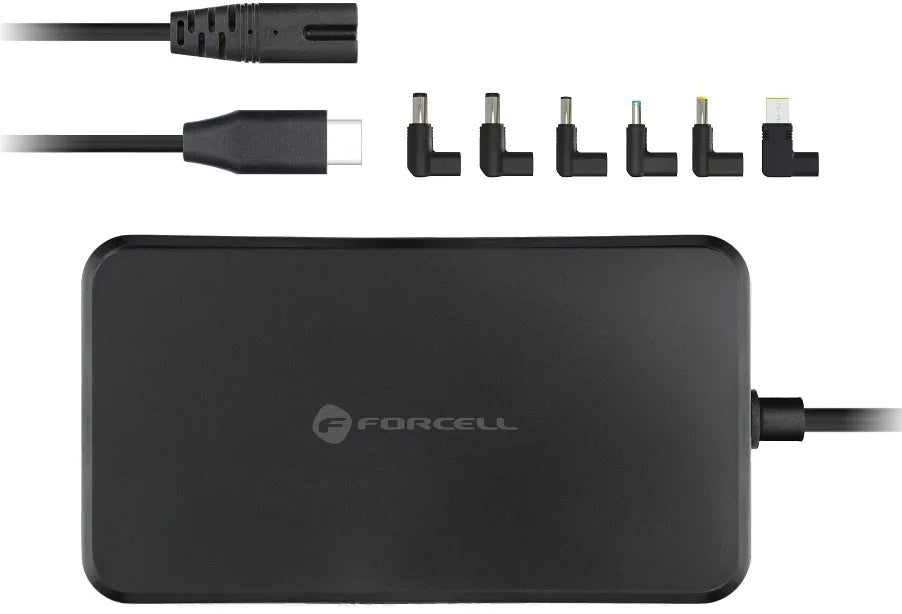 Chargeur Forcell F-Energy E856, 65W, Noir