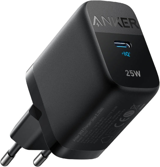 Anker 312 Ace Netzladegerät, 25W, 1 x USB-C, Schwarz A2642G11