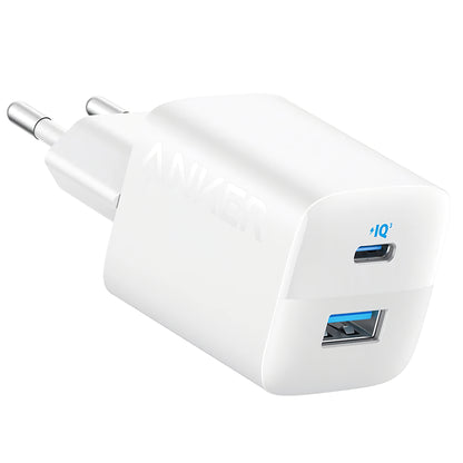 Chargeur réseau Anker 323, 33W, 3A, 1 x USB-A - 1 x USB-C, blanc A2331G21 