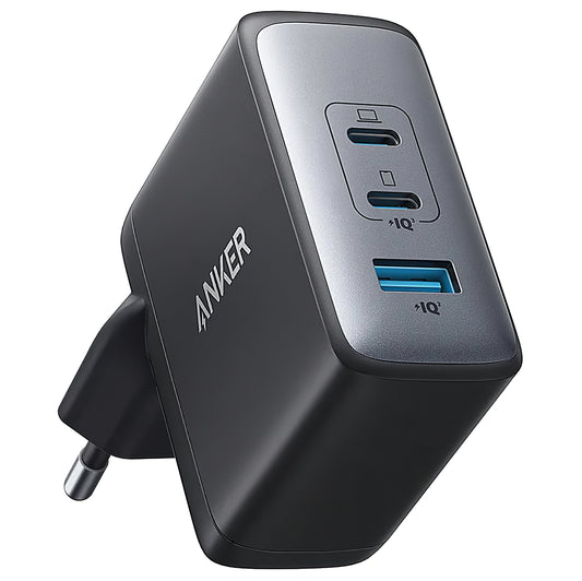 Netwerkoplader Anker 736 Nano II, 100W, 3A, 1 x USB-A - 2 x USB-C, Zwart A2145G11 