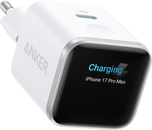 Anker Nano Display Netvoeding, 45W, 3A, 1 x USB-C, Wit A121DG21