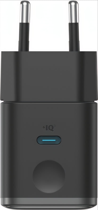 Anker Nano Charger Display Netlader, 45W, 3A, 1 x USB-C, Zwart A121DG11