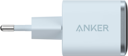 Anker Nano Display Netadapter, 45W, 3A, 1 x USB-C, Blauw A121DG31