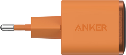 Anker Nano Display Netadapter, 45W, 3A, 1 x USB-C, Oranje A121DGO1