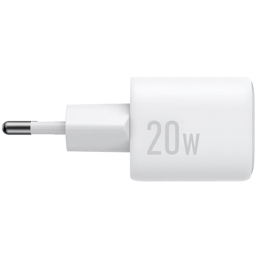 Chargeur Réseau Anker Zolo, 20W, 3A, 1 x USB-C, Blanc A2699G21