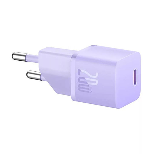 Baseus Netzladegerät, 20W, 3A, 1 x USB-C, Lila CCGN050105