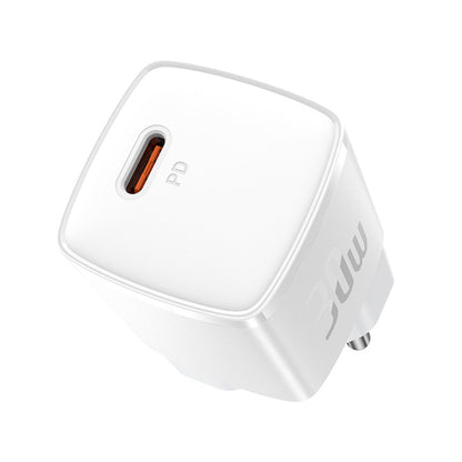 Baseus Cube Pro Netwerkoplader, 30W, 3A, 1 x USB-C, Wit CCXF000302