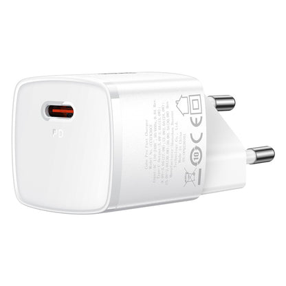 Baseus Cube Pro Netwerkoplader, 30W, 3A, 1 x USB-C, Wit CCXF000302
