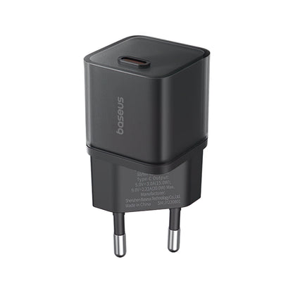 Baseus GaN5S netwerklader GaN5S, 20W, 3A, 1 x USB-C, zwart P10162503113-00 