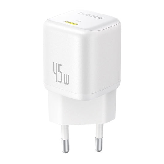 Baseus PicoGo Netwerkoplader, 45W, 3A, 1 x USB-C, Wit P10176800213-00