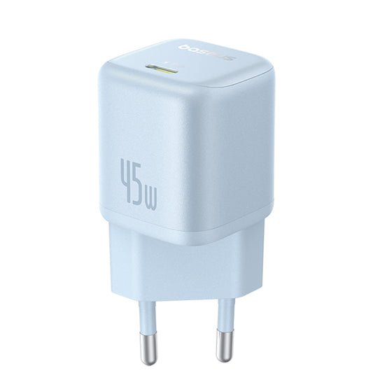 Baseus PicoGo Netwerkoplader, 45W, 3A, 1 x USB-C, Blauw P10176800313-00