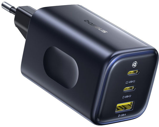 Baseus PicoGo AE11 Netvoeding, 100W, 1 x USB-A - 2 x USB-C, Zwart E0121400