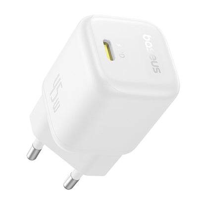 Baseus PicoGo Netwerkoplader, 45W, 3A, 1 x USB-C, Wit P10176800213-00