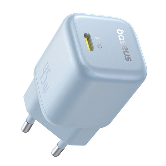 Baseus PicoGo Netwerkoplader, 45W, 3A, 1 x USB-C, Blauw P10176800313-00