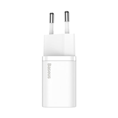 Chargeur réseau Baseus Super Si 1C, 30W, 3A, 1 x USB-C, blanc CCSUP-J02 