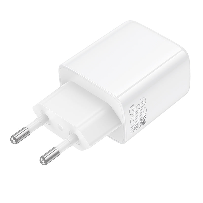 Netzladegerät Borofone BN28 Fuente, 30W, 3A, 1 x USB-C, Weiß