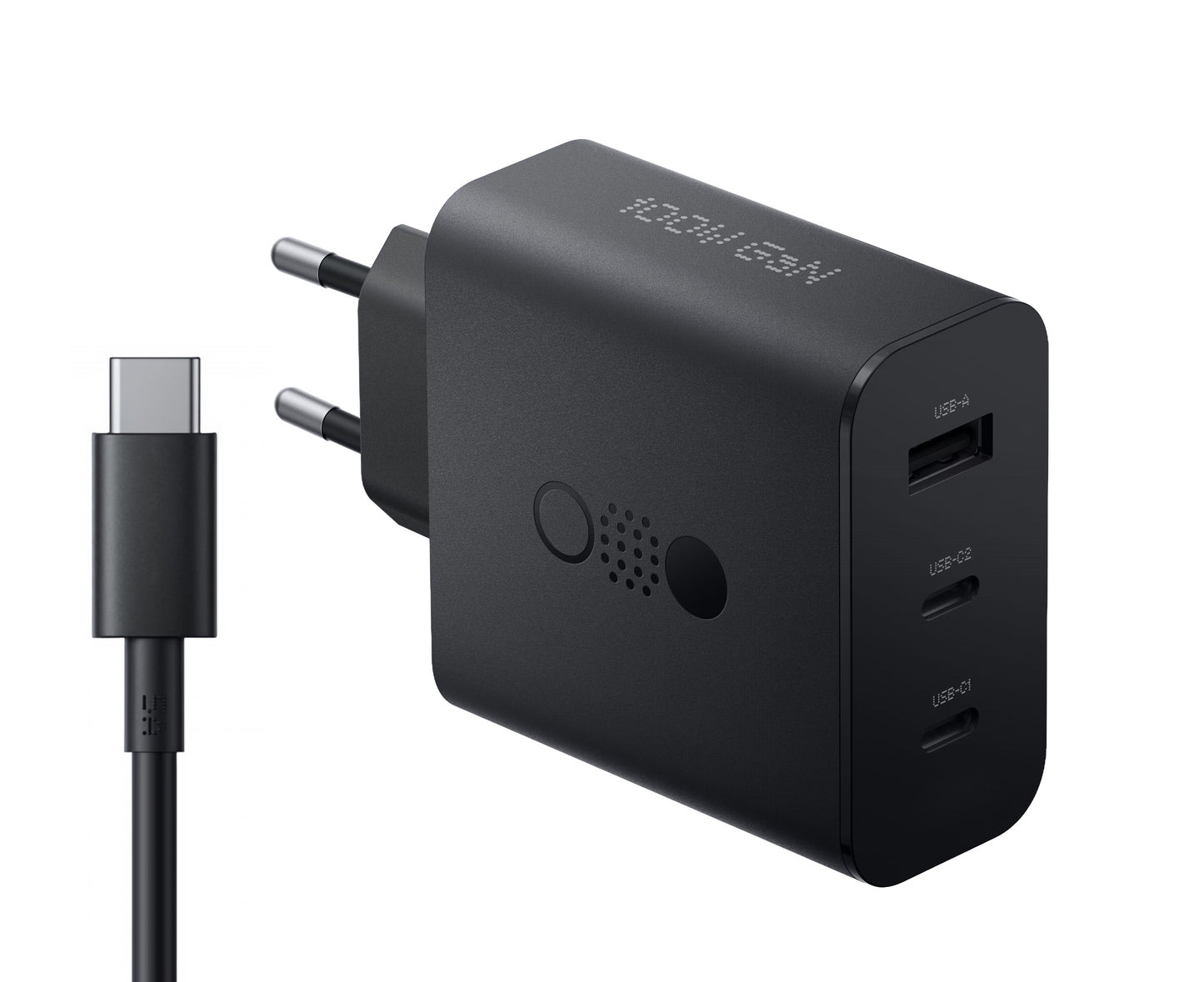 Netwerkoplader met USB-C Kabel CMF by Nothing C349, 100W, 5A, 1 x USB-A - 2 x USB-C, Grijs A10800016